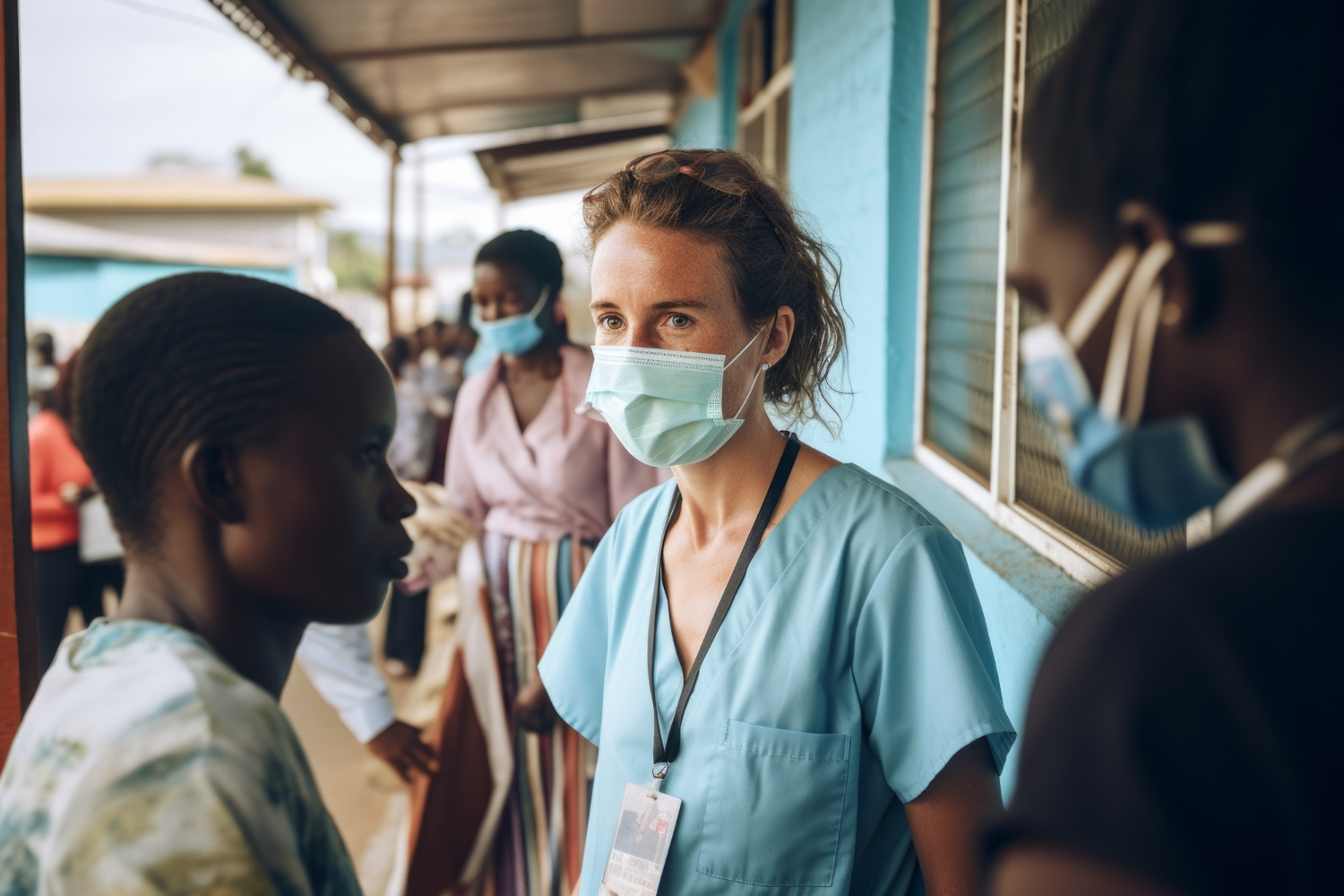 Visite à l'hôpital